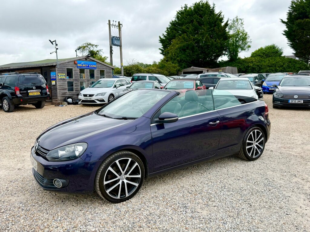 Volkswagen Golf 2.0 Tdi Bluemotion Tech Gt Cabriolet Ma Purple #5
