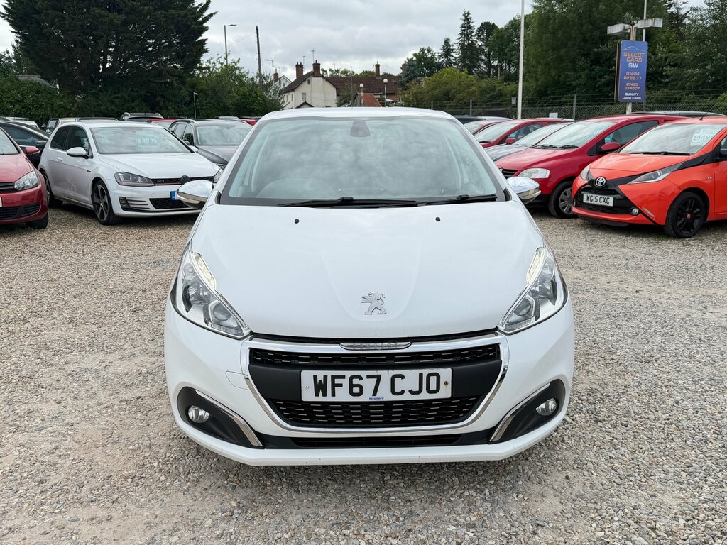Peugeot 208 1.6 Bluehdi Allure Hatchback Eur White #4