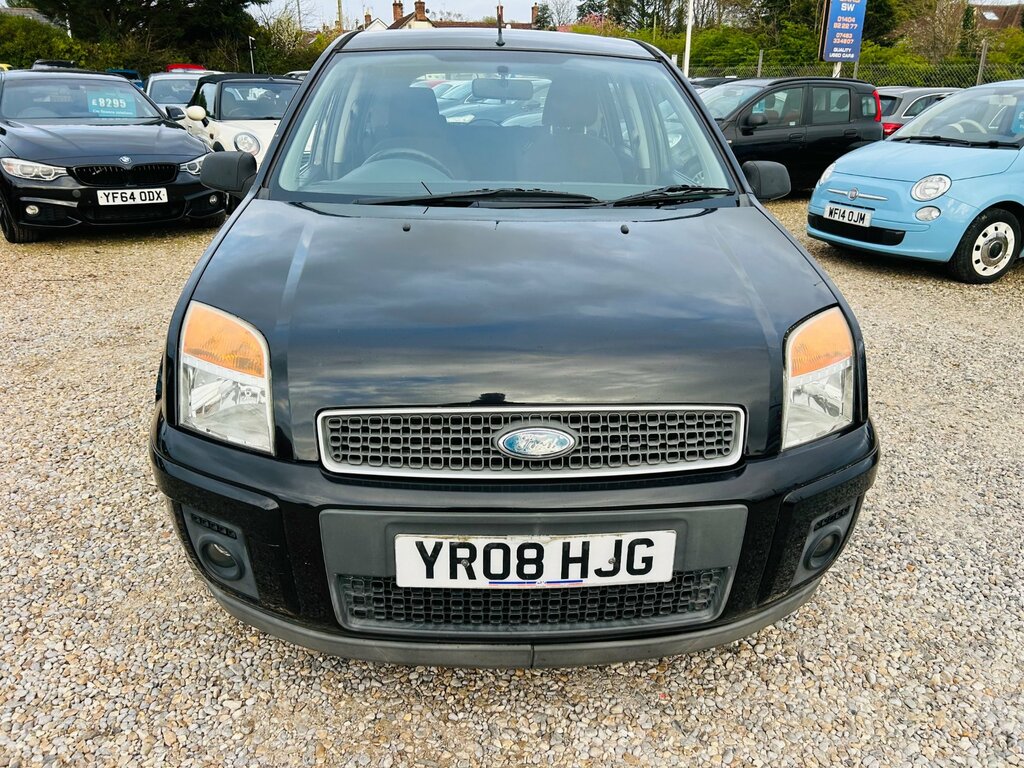 Ford Fusion 1.6 Zetec Climate Hatchback Black #4