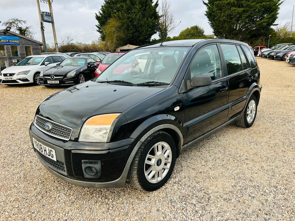 Ford Fusion 1.6 Zetec Climate Hatchback Black #5