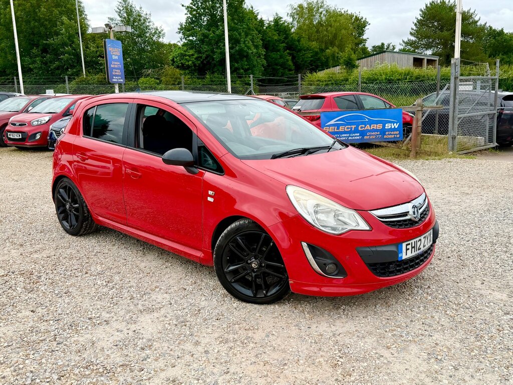 Vauxhall Corsa 1.2 16V Limited Edition Hatchback Manua Red
