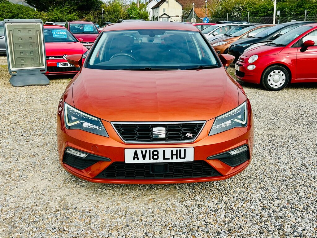 Seat Leon 1.8 Tsi Fr Technology Hatchback Dsg Eur Orange #3
