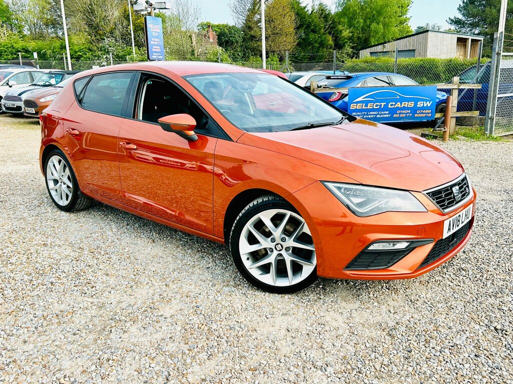 Seat Leon 1.8 Tsi Fr Technology Hatchback Dsg Eur Orange