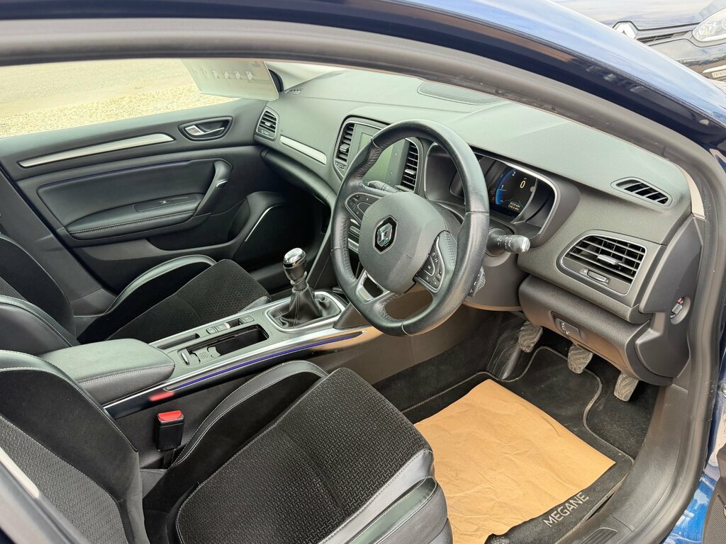 Renault Megane 1.5 Dci Dynamique S Nav Hatchback Manua Blue #4
