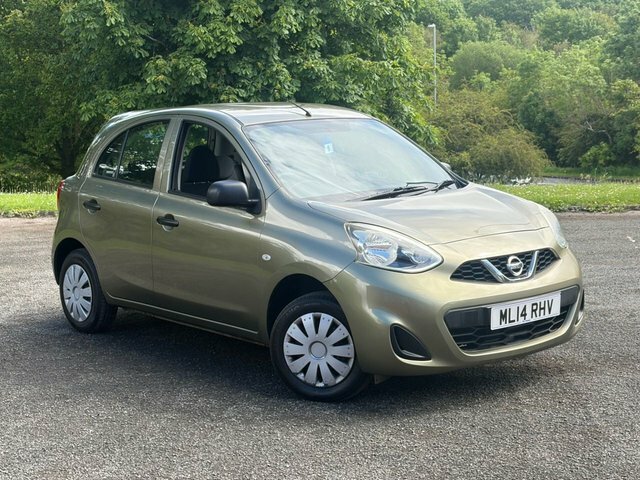 Nissan Micra 2014 1.2 Visia Hatchback Euro 5 Green