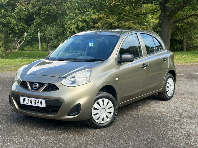 Nissan Micra 2014 1.2 Visia Hatchback Euro 5 ML14RHV Green #5