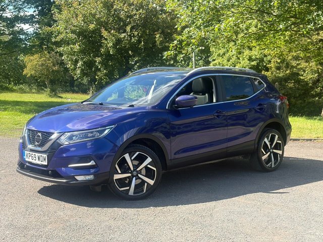 Nissan Qashqai 2019 1.3 Dig-t Tekna Suv Euro 6 KP69WDM Blue #4