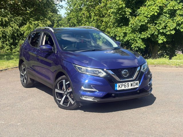 Nissan Qashqai 2019 1.3 Dig-t Tekna Suv Euro 6 KP69WDM Blue #2