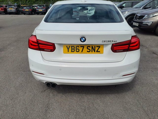 BMW 3 Series 2017 2.0 330E 7.6Kwh Se Saloon Plug-in White #4