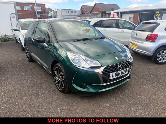 DS DS 3 2018 1.2 Puretech Connected Chic Hatchback Pet Green