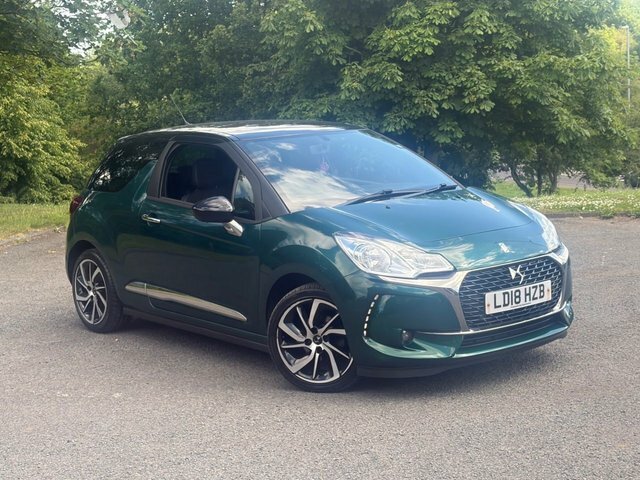 DS DS 3 2018 1.2 Puretech Connected Chic Hatchback Pet Green