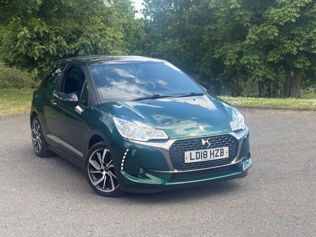 DS DS 3 2018 1.2 Puretech Connected Chic Hatchback Pet Green #2