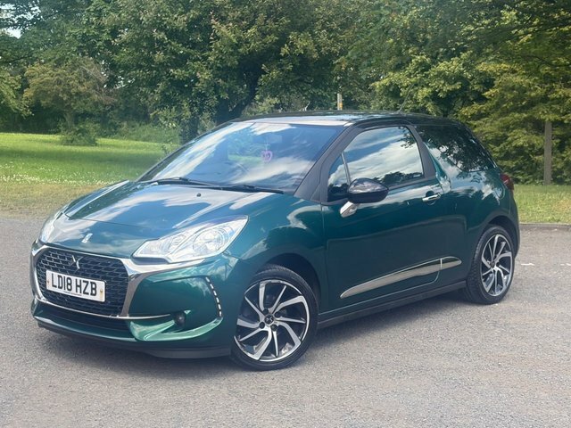 DS DS 3 2018 1.2 Puretech Connected Chic Hatchback Pet Green #4