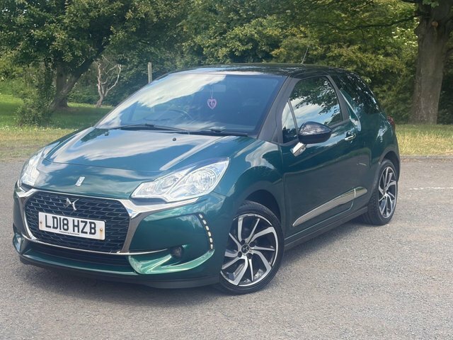 DS DS 3 2018 1.2 Puretech Connected Chic Hatchback Pet Green #5