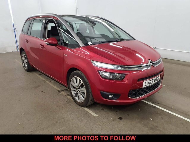 Citroen Grand C4 Picasso 2015 1.6 Bluehdi Exclusive Mpv Eat6 Eur Red