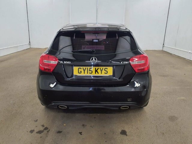Mercedes-Benz A Class 2015 1.5 A180 Cdi Sport Edition Hatchback Dies Black #5