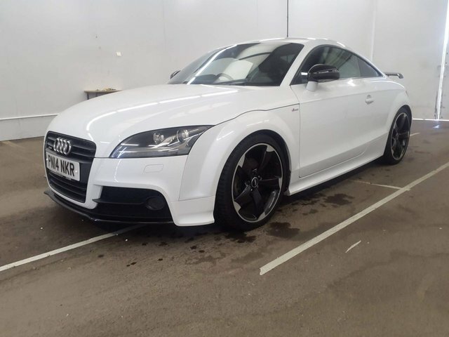 Audi TT 2014 2.0 Tdi Black Edition Coupe S Tron Black #3