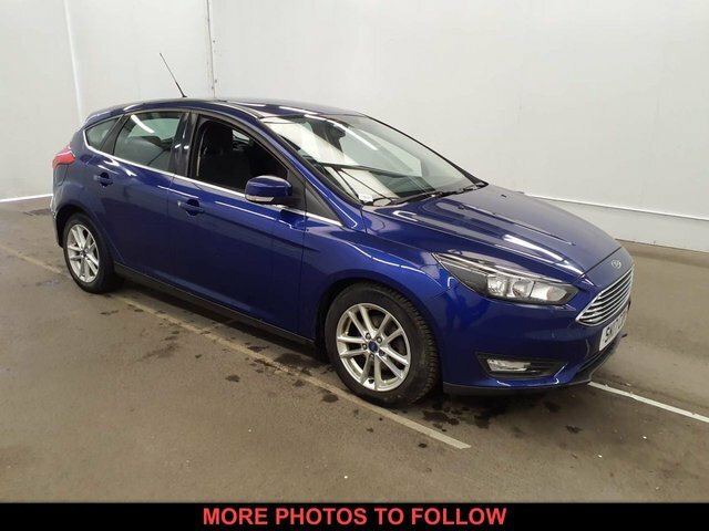 Ford Focus 2017 1.0T Ecoboost Zetec Hatchback Manu Blue