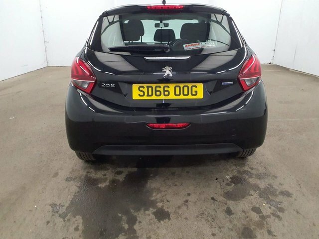 Peugeot 208 2016 1.0 Puretech Active Hatchback Manu Black #4