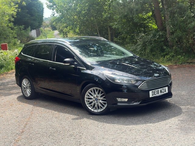 Ford Focus 2018 1.5 Tdci Zetec Edition Estate Manu DE18WZA Blue #2