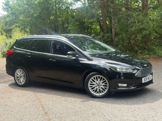 Ford Focus 2018 1.5 Tdci Zetec Edition Estate Manu DE18WZA Blue
