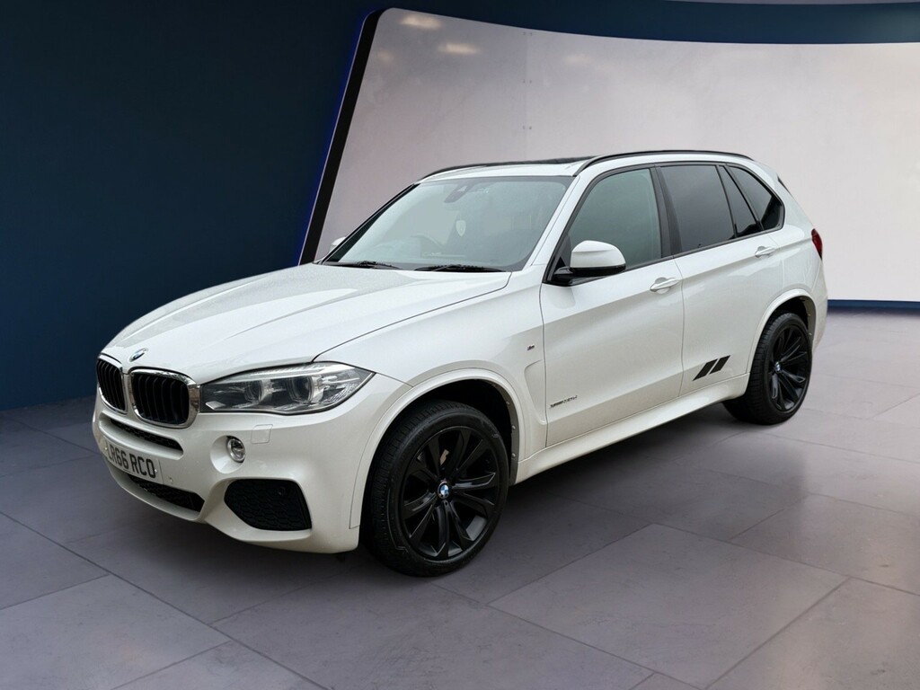 BMW X5 3.0 X5 Xdrive30d M Sport White #3