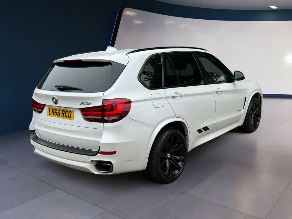 BMW X5 3.0 X5 Xdrive30d M Sport White #5