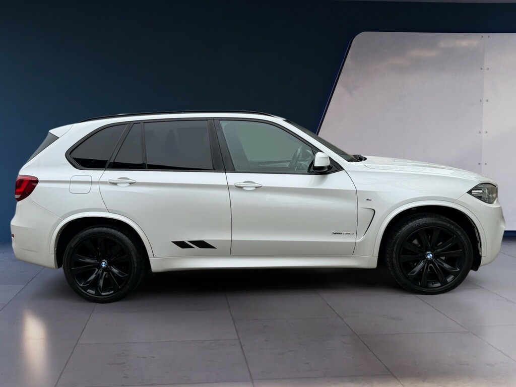 BMW X5 3.0 X5 Xdrive30d M Sport White #4
