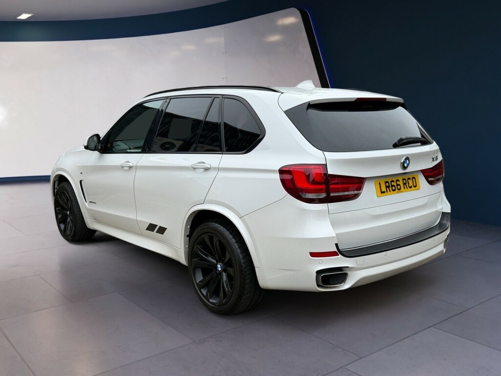 BMW X5 3.0 X5 Xdrive30d M Sport White #6
