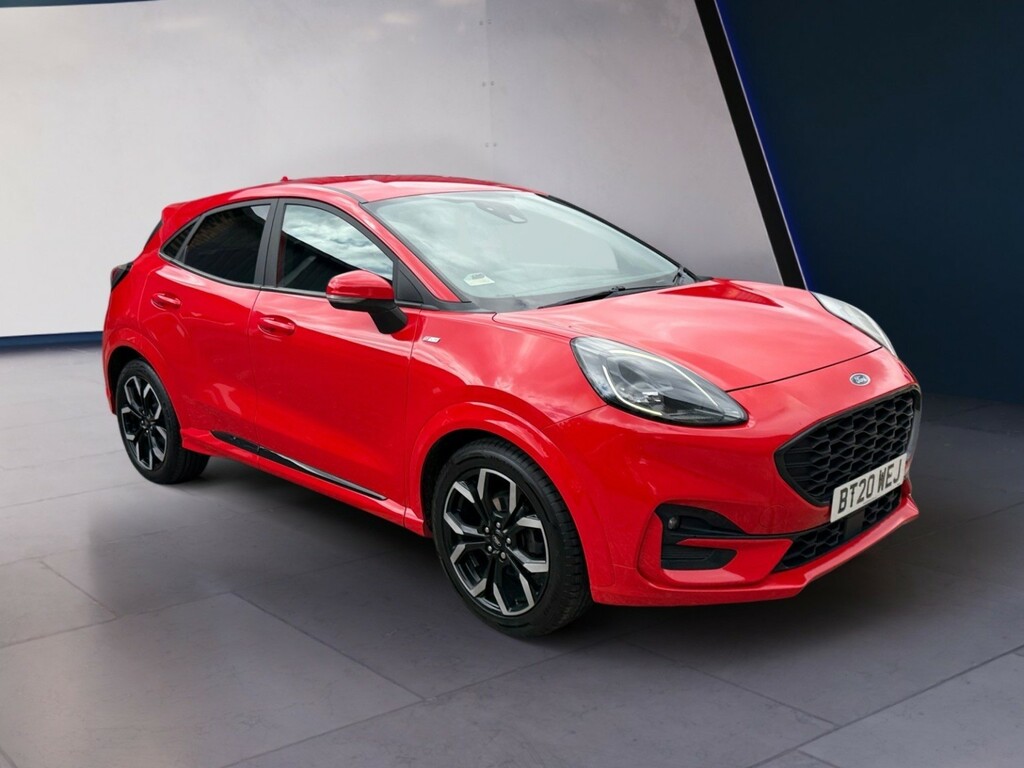 Ford Puma Suv 1.0 T Ecoboost Mhev St-line X 202020 Red