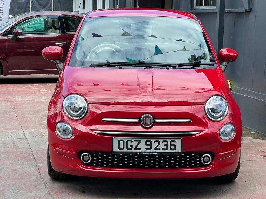 Fiat 500 1.2 Lounge Dualogic Euro 6 Ss OGZ9236 Red #4