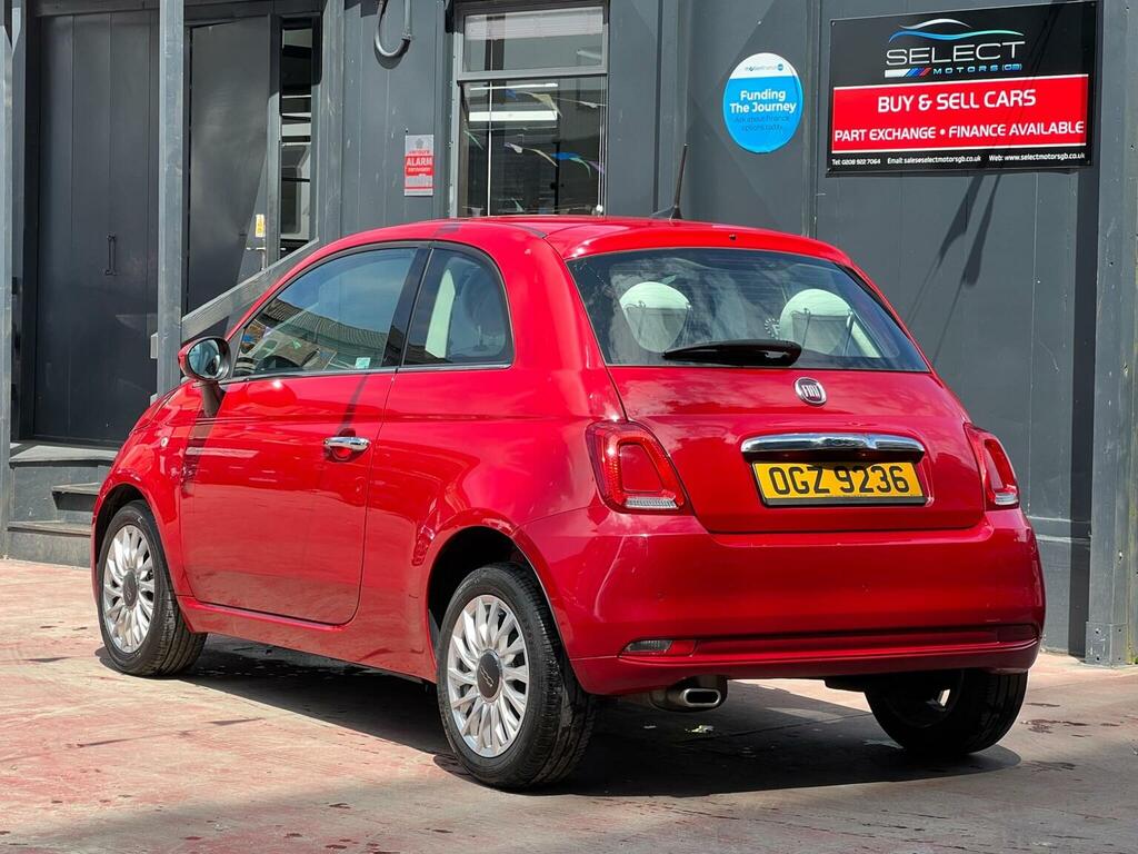 Fiat 500 1.2 Lounge Dualogic Euro 6 Ss OGZ9236 Red #6
