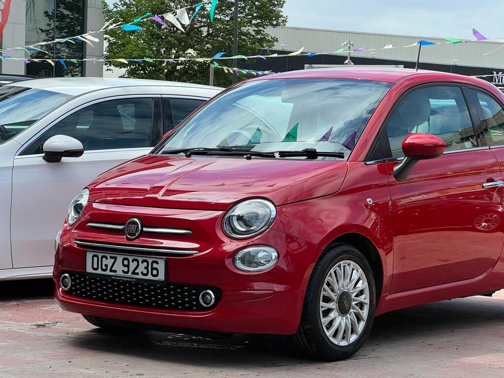 Fiat 500 1.2 Lounge Dualogic Euro 6 Ss OGZ9236 Red #5