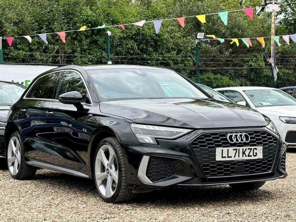 Audi A3 1.4 Tfsie 40 S Line Sportback S Tronic Euro 6 Ss Black