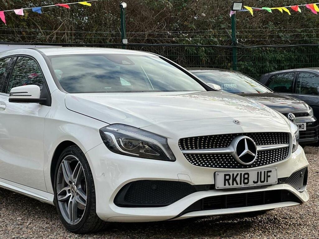 Mercedes-Benz A Class 1.6 A180 Amg Line Premium 7G-dct Euro 6 Ss White #6