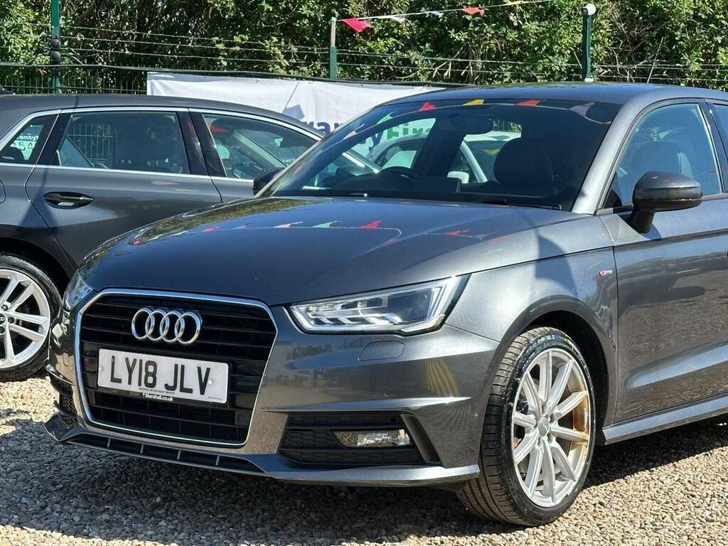 Audi A1 1.4 Tfsi S Line Sportback S Tronic Euro 6 Ss LY18JLV Grey #4