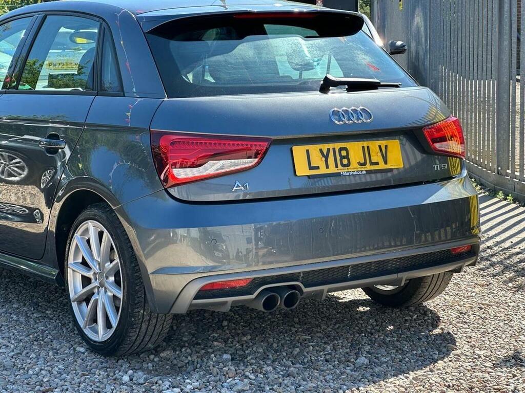 Audi A1 1.4 Tfsi S Line Sportback S Tronic Euro 6 Ss LY18JLV Grey #5