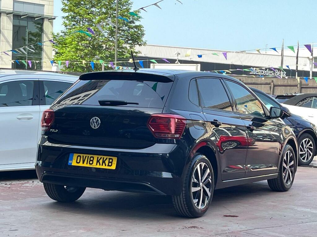 Volkswagen Polo 1.0 Tsi Beats Dsg Euro 6 Ss OV18KKB Black #6