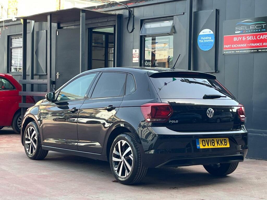 Volkswagen Polo 1.0 Tsi Beats Dsg Euro 6 Ss OV18KKB Black #4