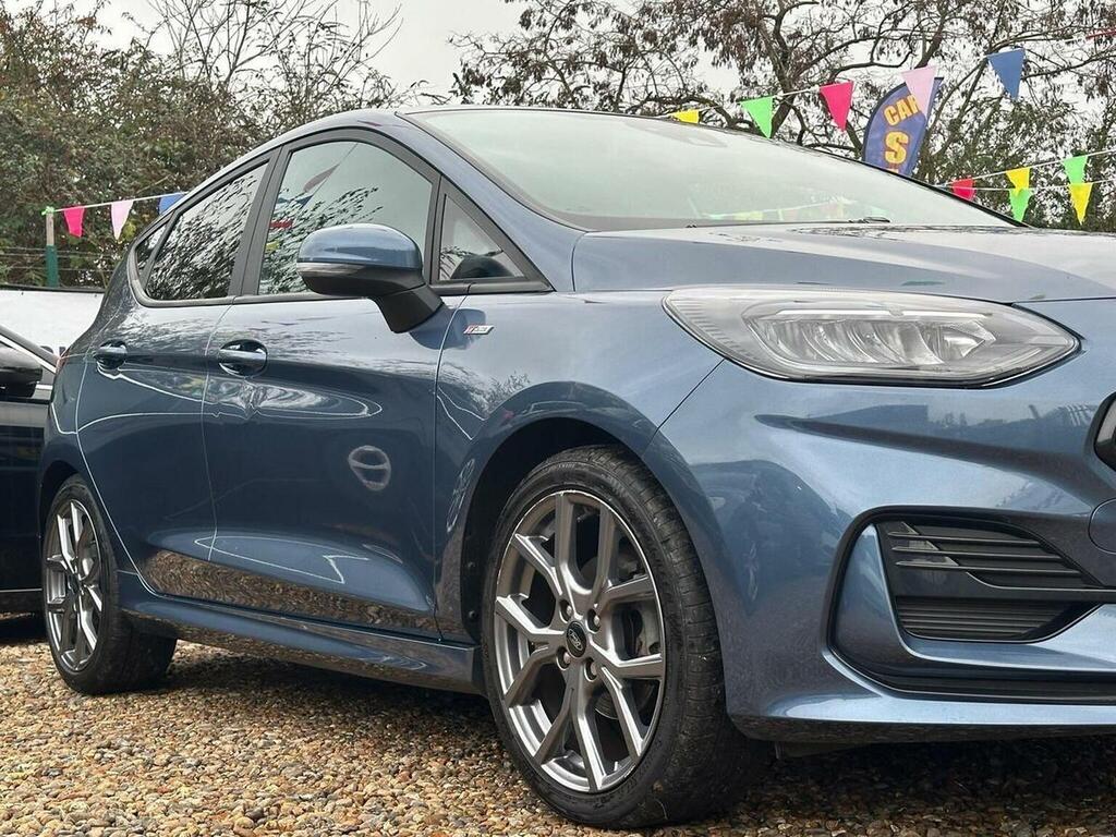 Ford Fiesta 1.0T Ecoboost Mhev St-line Edition Euro 6 Ss YC73JPO Blue #6