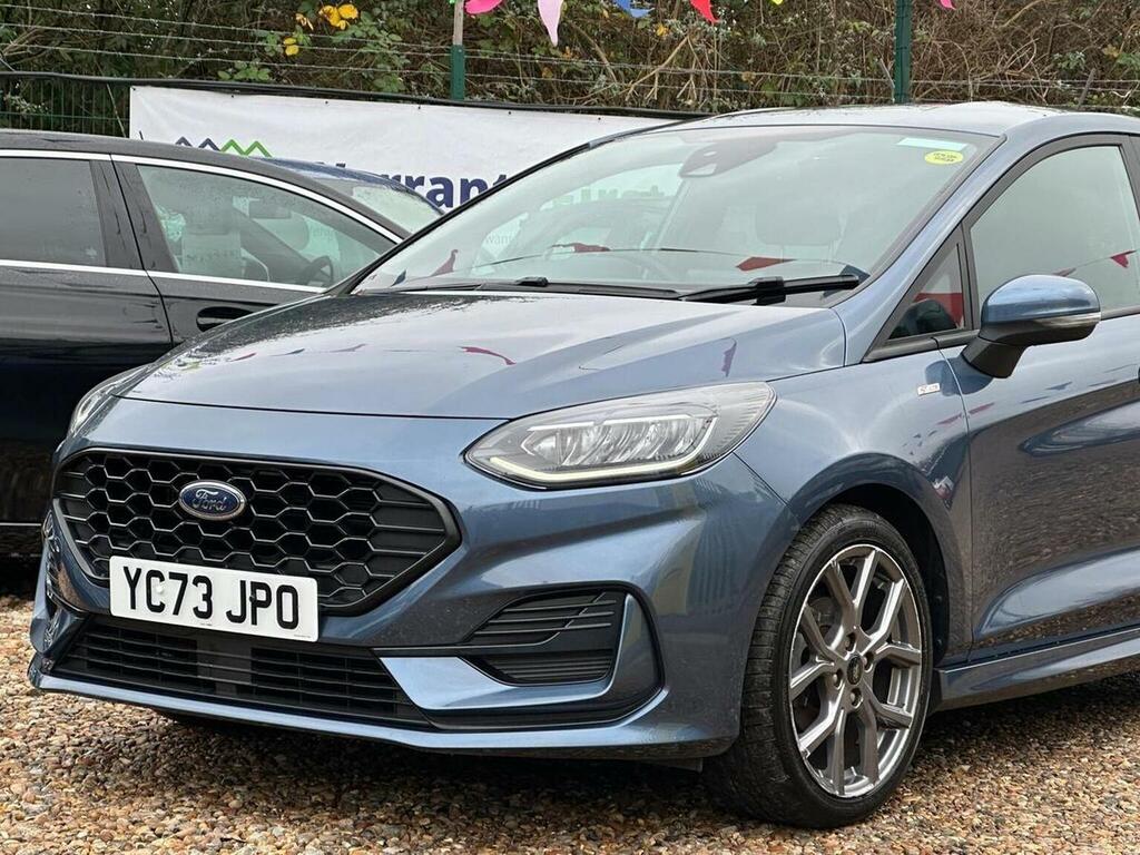 Ford Fiesta 1.0T Ecoboost Mhev St-line Edition Euro 6 Ss YC73JPO Blue #4