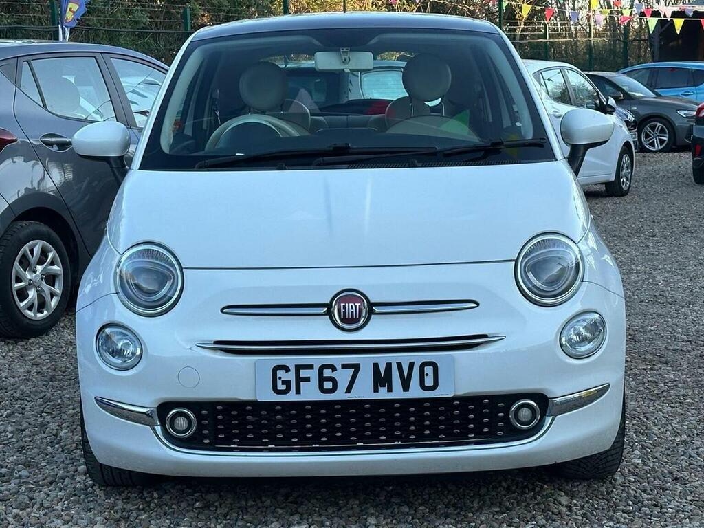 Fiat 500 1.2 Lounge Dualogic Euro 6 Ss White #3