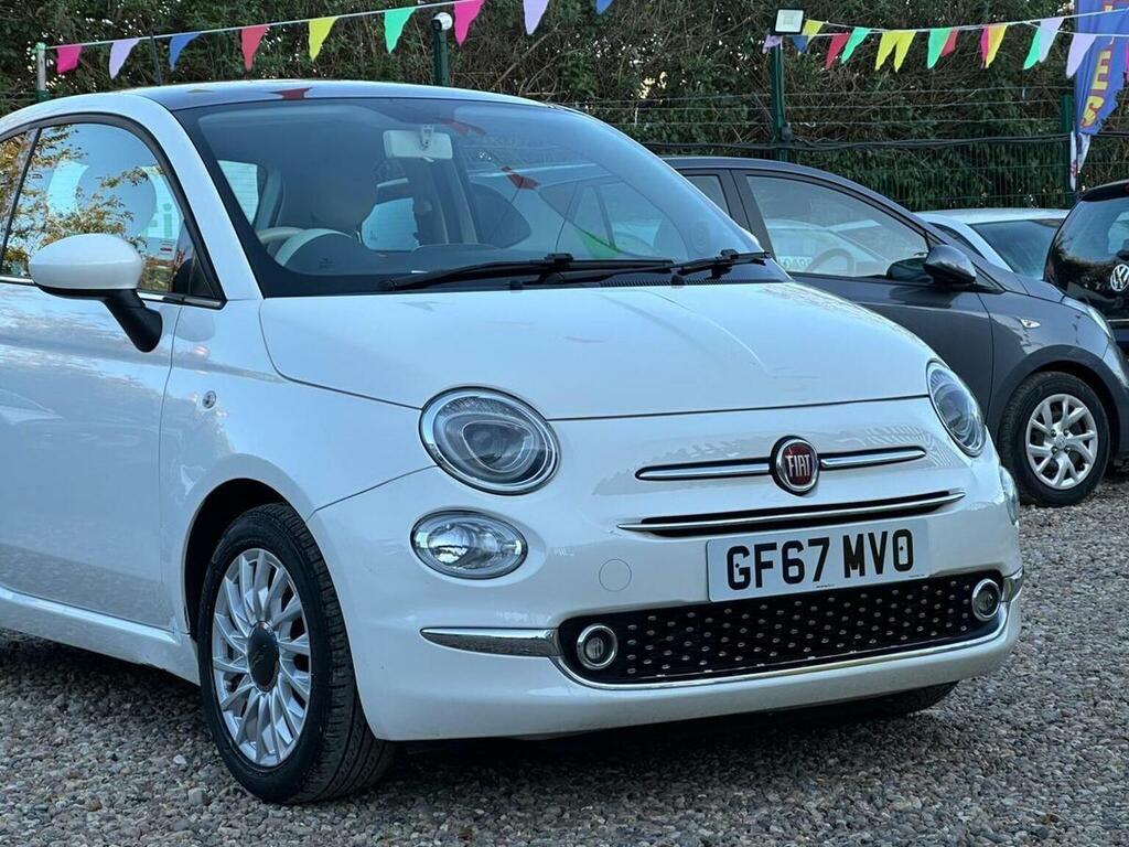 Fiat 500 1.2 Lounge Dualogic Euro 6 Ss White #2