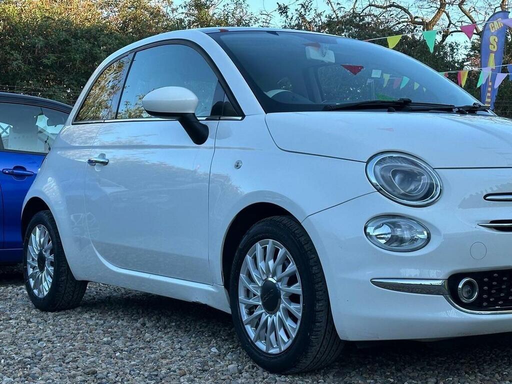 Fiat 500 1.2 Lounge Dualogic Euro 6 Ss White #6