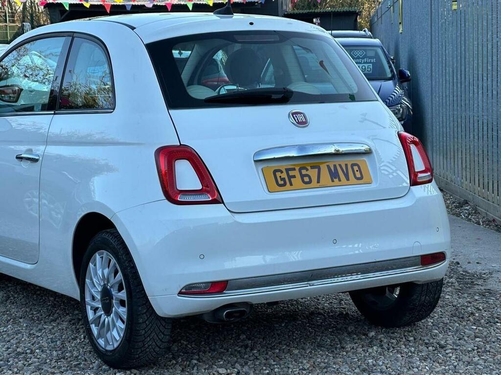 Fiat 500 1.2 Lounge Dualogic Euro 6 Ss White #5
