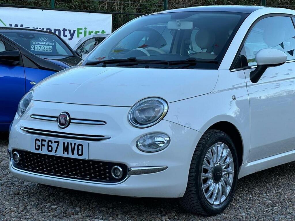 Fiat 500 1.2 Lounge Dualogic Euro 6 Ss White #4