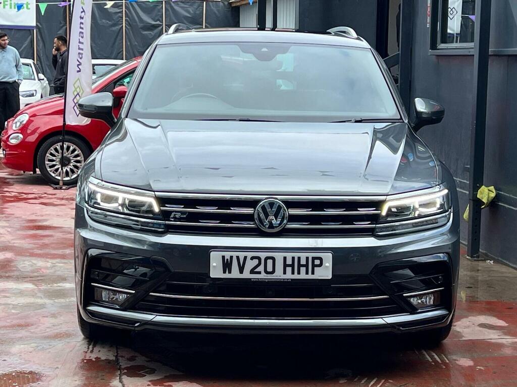 Volkswagen Tiguan R-line Tech Tdi S-a White #7