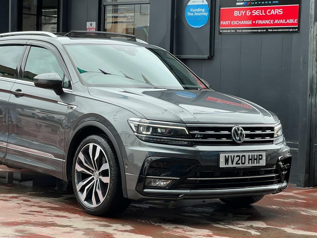 Volkswagen Tiguan R-line Tech Tdi S-a White #11