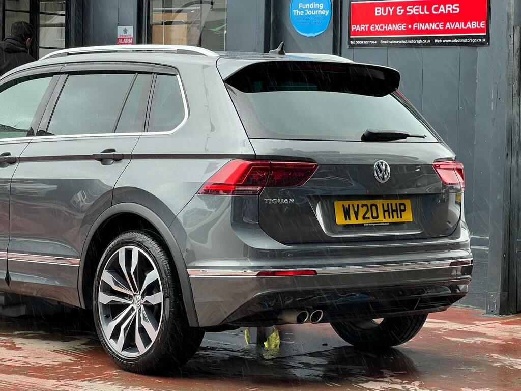 Volkswagen Tiguan R-line Tech Tdi S-a White #9