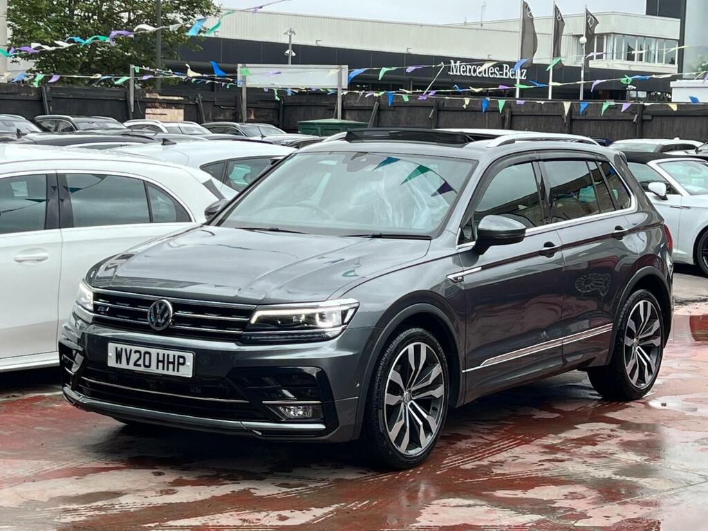 Volkswagen Tiguan R-line Tech Tdi S-a White #8